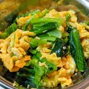 卵と小松菜の簡単和え物